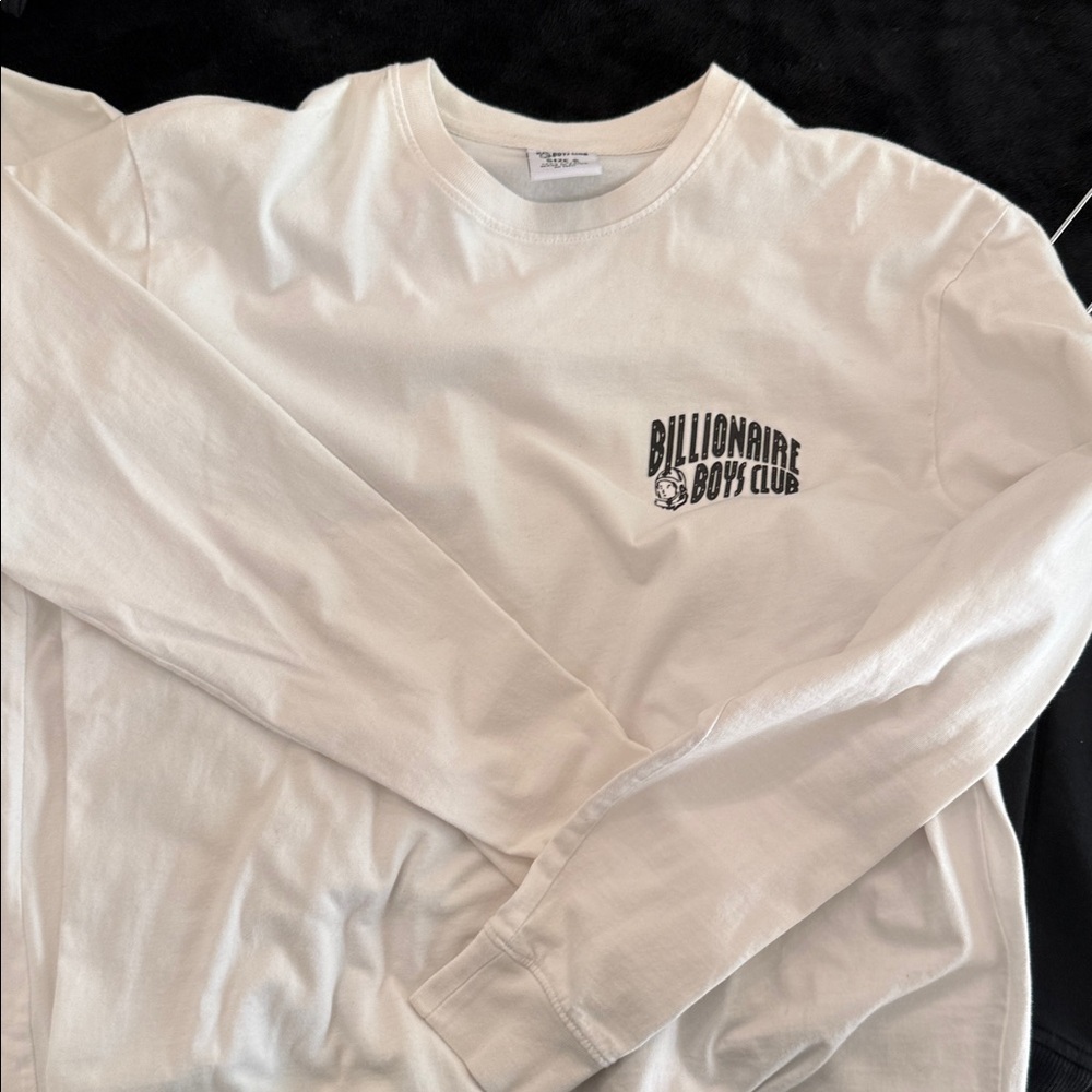 Billionaire Boys Club Cream Long Sleeve Tee
